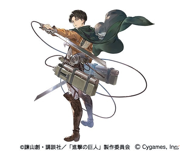 「グランブルーファンタジー」にて「進撃の巨人」コラボが開催決定！「ミカサ」や「リヴァイ」などがグラブルに登場の画像3
