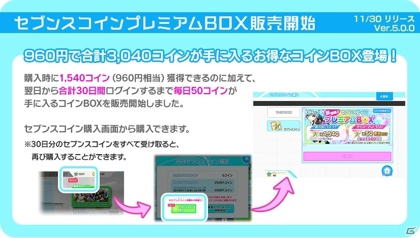 「Tokyo 7th シスターズ」のリズムゲームがリニューアル！記念キャンペーン第1弾やカムバックキャンペーンがスタートの画像12