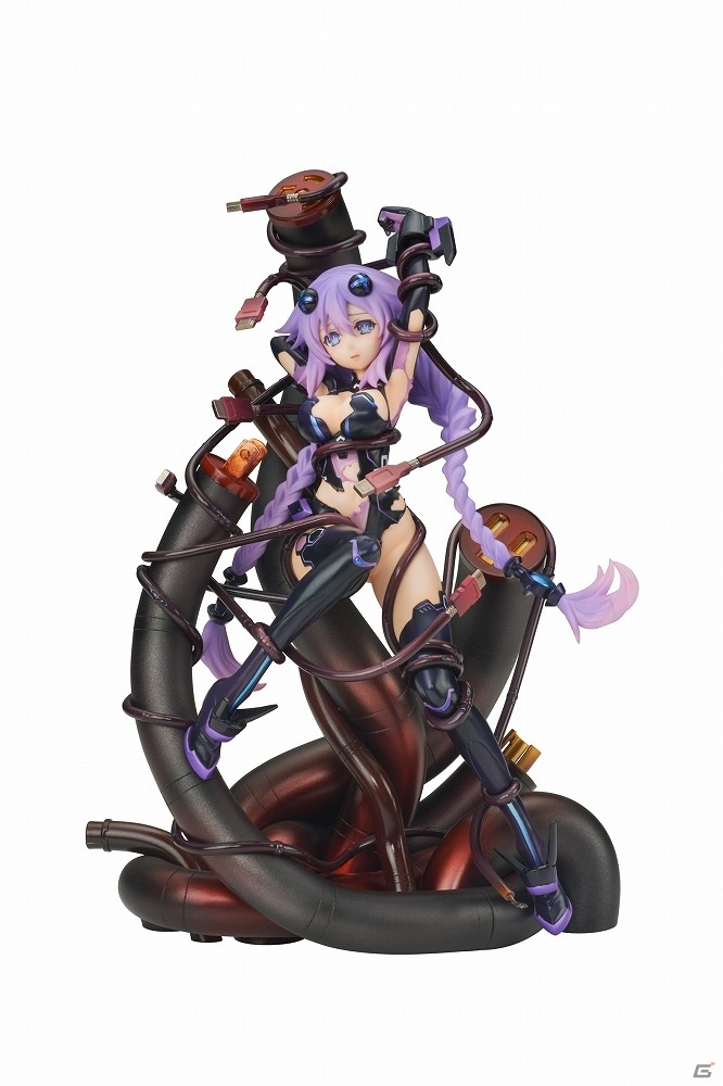 超次元ゲイム ネプテューヌ「パープルハート」が自由を奪われた衝撃的な姿で1/8スケールフィギュア化！の画像1