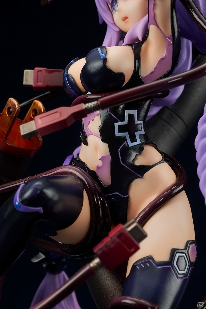 超次元ゲイム ネプテューヌ「パープルハート」が自由を奪われた衝撃的な姿で1/8スケールフィギュア化！の画像3