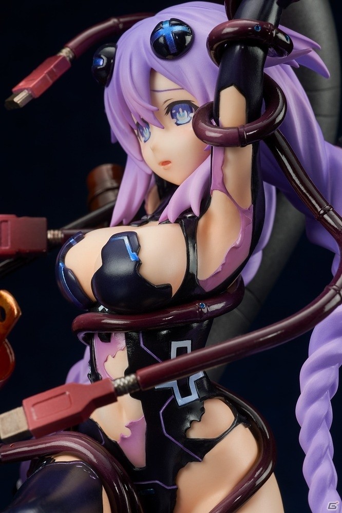 超次元ゲイム ネプテューヌ「パープルハート」が自由を奪われた衝撃的な姿で1/8スケールフィギュア化！の画像7