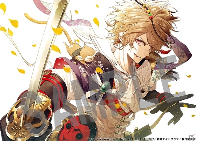 iOS/Android「戦刻ナイトブラッド」子安武人さんら毛利軍の武将を演じる5名の声優が発表！「薄桜鬼 真改」とのコラボも決定の画像6