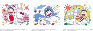 iOS/Android「にゅ～パズ松さん 新品卒業計画」ハローキティたちと6つ子の共演！サンリオキャラクターズコラボイベントがスタートの画像2
