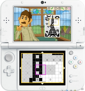 数字をヒントに「モザイクアート」を作ろう！「モザイクアート Fill-a-Pix」がニンテンドー3DS向けに12月13日配信の画像2