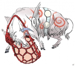 大神　壁掛け時計　アマテラス　筆神 大神 壁掛け時計 アマテラス 筆神