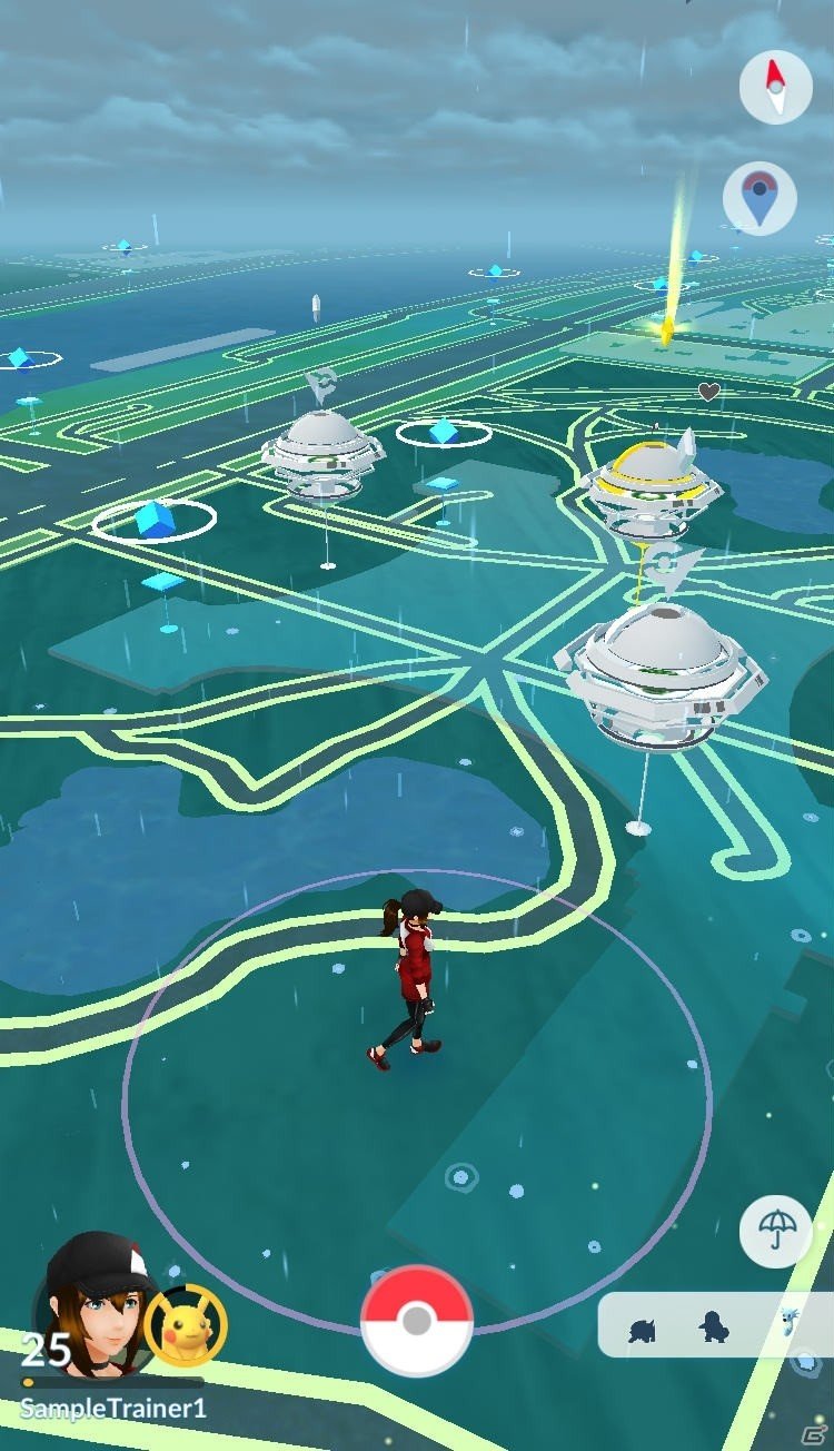 iOS/Android「Pokémon GO」ホウエン地方の新たなポケモンたちが登場！現実の天気と連動する新機能も追加の画像11
