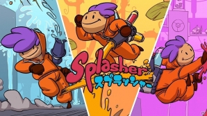 ノンストップ2Dインクアクション「スプラッシャー」がSwitch向けに配信！複数のインクを使い分けて縦横無尽に駆け回ろうの画像1