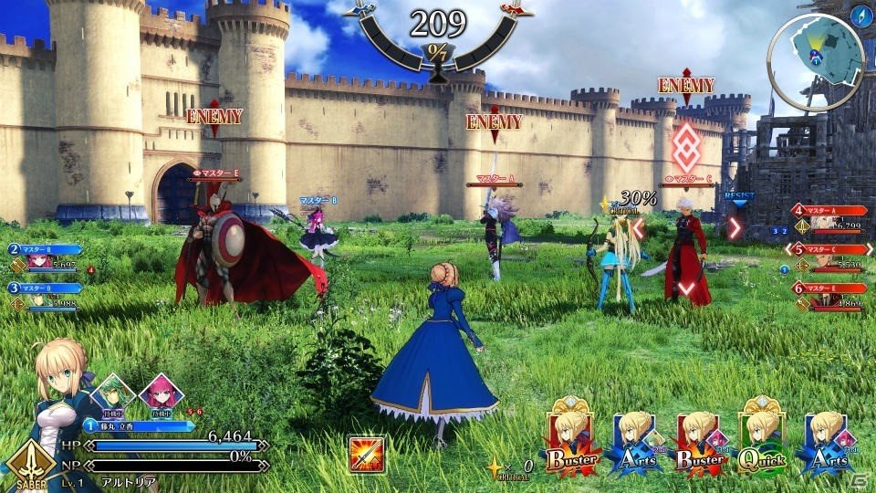 「Fate/Grand Order Arcade」ロケテストに向けてキービジュアル、ゲーム機がお披露目！JAEPO 2018への出展も決定の画像6