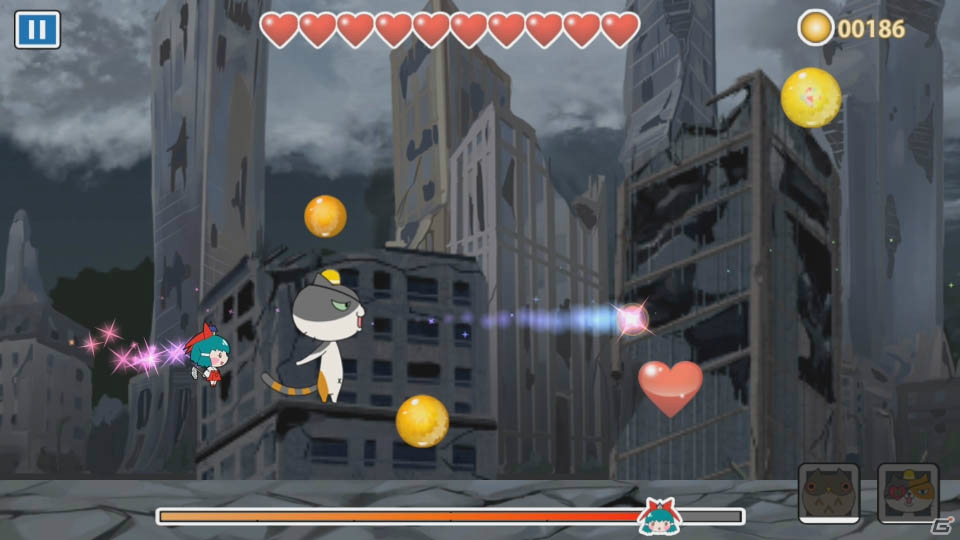 浮遊感がクセになるフラッピングアクション「アーカーワールド ～みらいちゃんと天空のルーア～」がiOS/Android向けに配信開始！の画像8