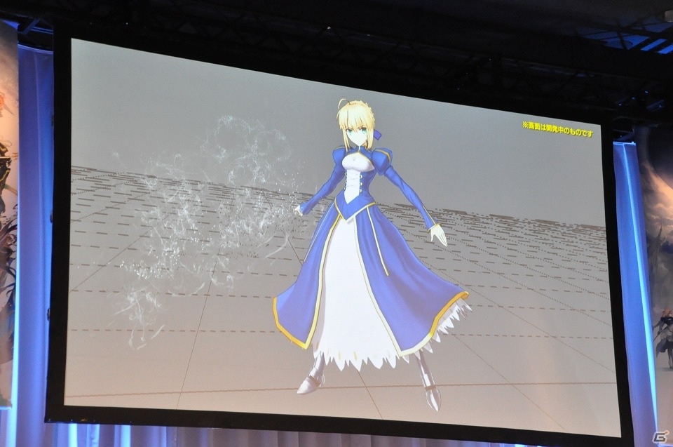 エリちゃんを全力プロデュースする先行プレイレポートも掲載！アルトリア役の川澄綾子さんも出演したAC「Fate/Grand Order Arcade」発表会レポートの画像18