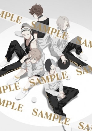 おぐち氏描き下ろし B2布ポスター 集合 カリギュラ オーバードーズ 特典 PS4「Caligula Overdose/カリギュラ オーバードーズ」おぐち氏による