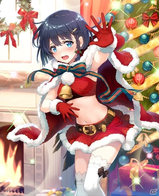 iOS/Android「アンジュ・ヴィエルジュ ～ガールズバトル～」サンタ姿の千尋とシオンが手に入る覚醒イベントが開催！の画像1