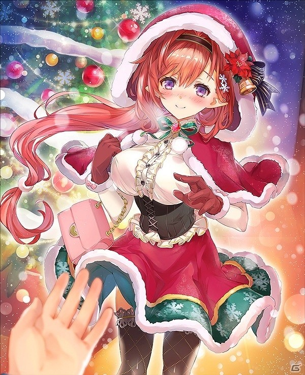 iOS/Android「アンジュ・ヴィエルジュ ～ガールズバトル～」サンタ姿の千尋とシオンが手に入る覚醒イベントが開催！の画像2