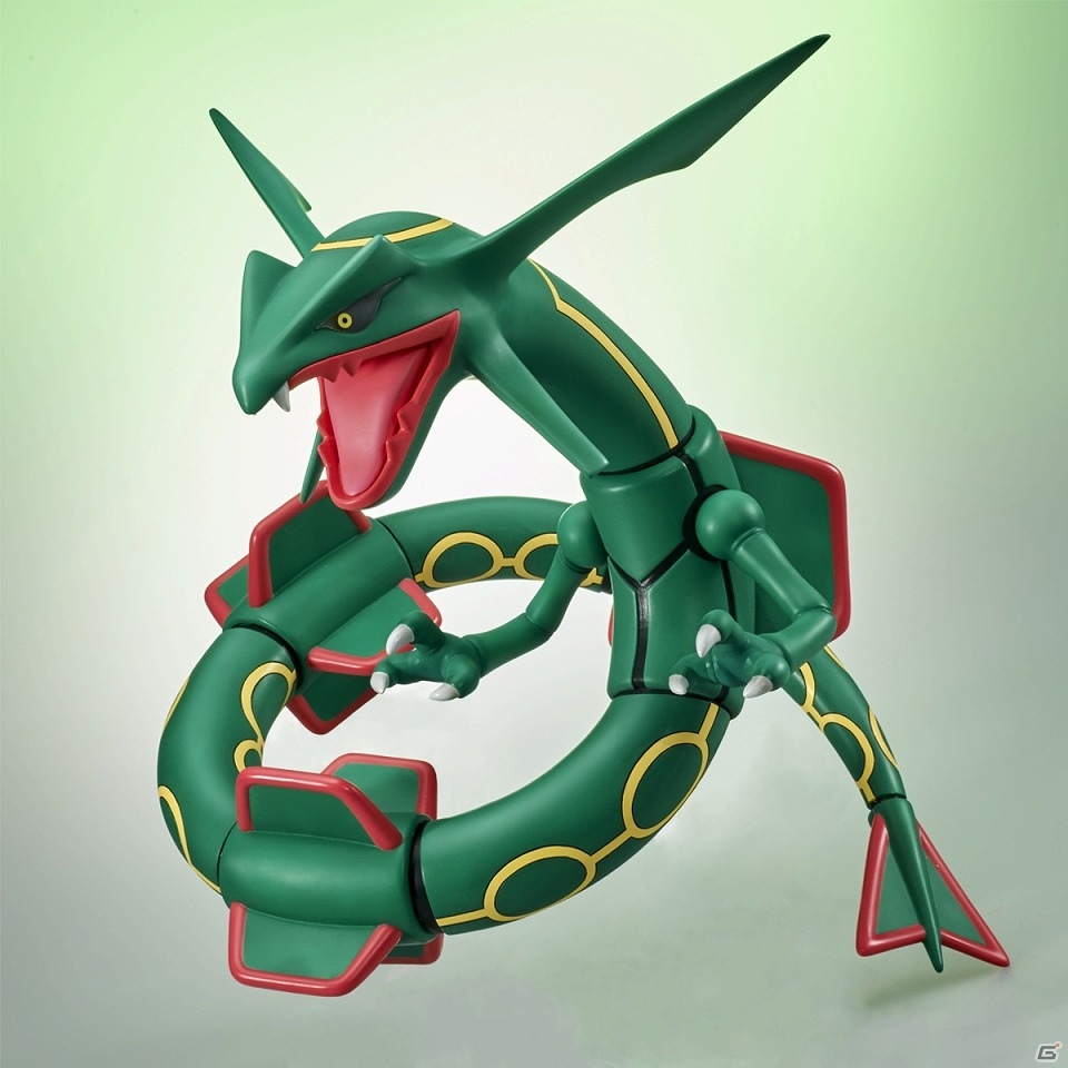 伝説のポケモン「レックウザ」が全高約30cmの大ボリュームで立体化！「ギガンティックシリーズNEO レックウザ」が2018年3月に発売の画像2