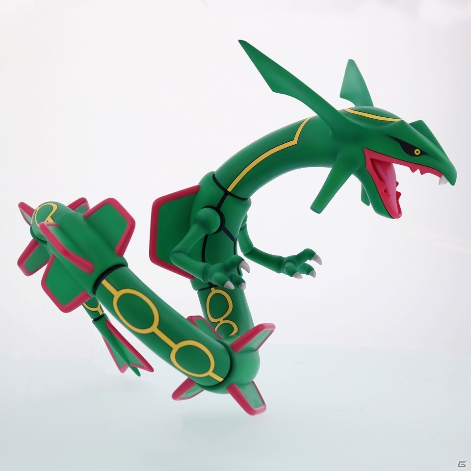 伝説のポケモン「レックウザ」が全高約30cmの大ボリュームで立体化！「ギガンティックシリーズNEO レックウザ」が2018年3月に発売の画像6