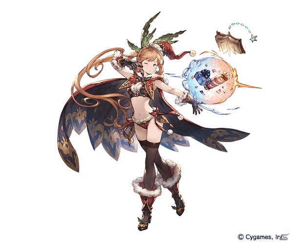 「グランブルーファンタジー」クリスマスバージョンのクラリスやアルルメイヤたちの解放武器が復刻！ジョブスキンが手に入るクリスマスガチャセットも販売の画像2
