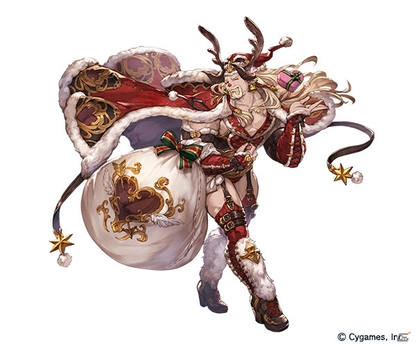 「グランブルーファンタジー」クリスマスバージョンのクラリスやアルルメイヤたちの解放武器が復刻！ジョブスキンが手に入るクリスマスガチャセットも販売の画像4