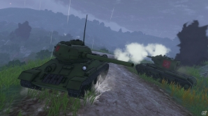 PS4「ガールズ＆パンツァー ドリームタンクマッチ」感想戦モードで楽しめる丘陵地帯やカール戦のスクリーンショットが公開！の画像4
