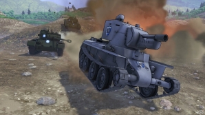 PS4「ガールズ＆パンツァー ドリームタンクマッチ」感想戦モードで楽しめる丘陵地帯やカール戦のスクリーンショットが公開！の画像7