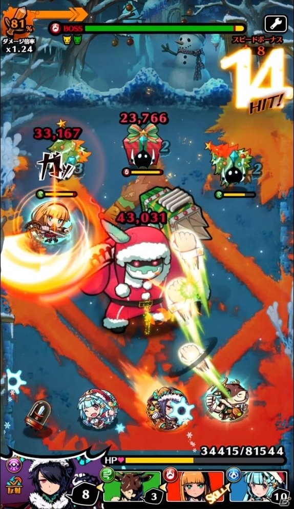 「グラフィティスマッシュ」200万DL記念キャンペーンとクリスマスイベントが開催！新ハンター「ノエル」「ニコラウス」が登場の画像4