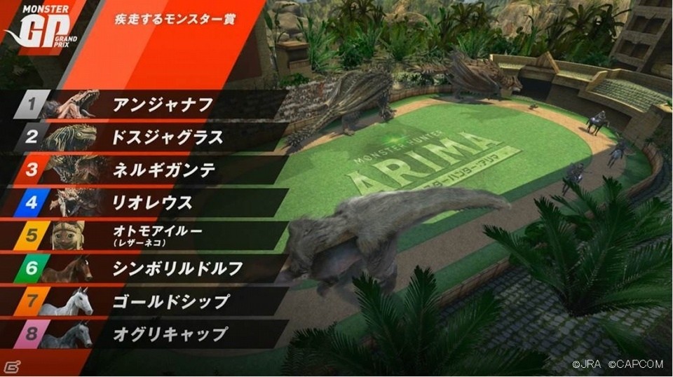 有馬記念でひと駆けいこうぜ！「モンスターハンター：ワールド」と有馬記念のコラボ企画「MONSTER HUNTER：ARIMA」が開催の画像26