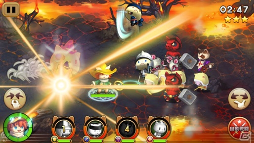 癒し系猫バトルRPG「マジックにゃんタジ―」がiOS/Android向けに配信開始！の画像3