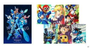 「ロックマン」30周年記念！イーカプコン限定のカレンダー、アクリルレイヤードアート、復刻サーモボトルが登場の画像1