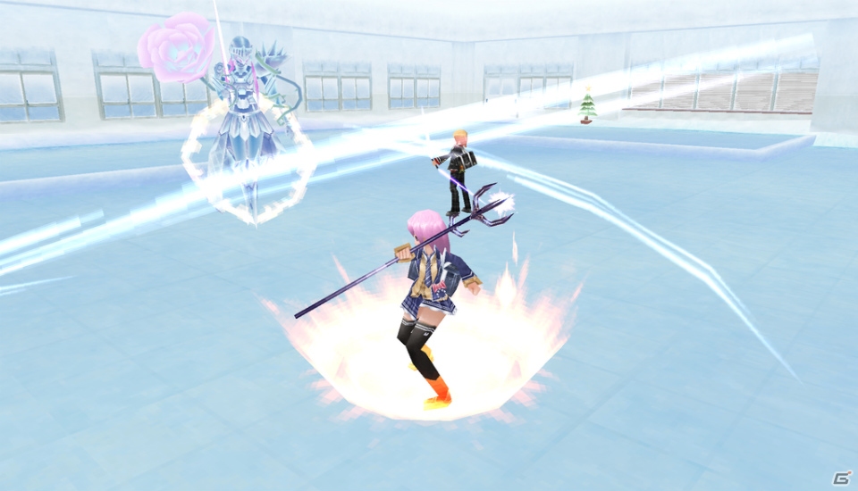 「イルーナ戦記オンライン」イルーナ学園クリスマスイベントが開催！新たに登場した10種の装備やクリスタを入手しようの画像1