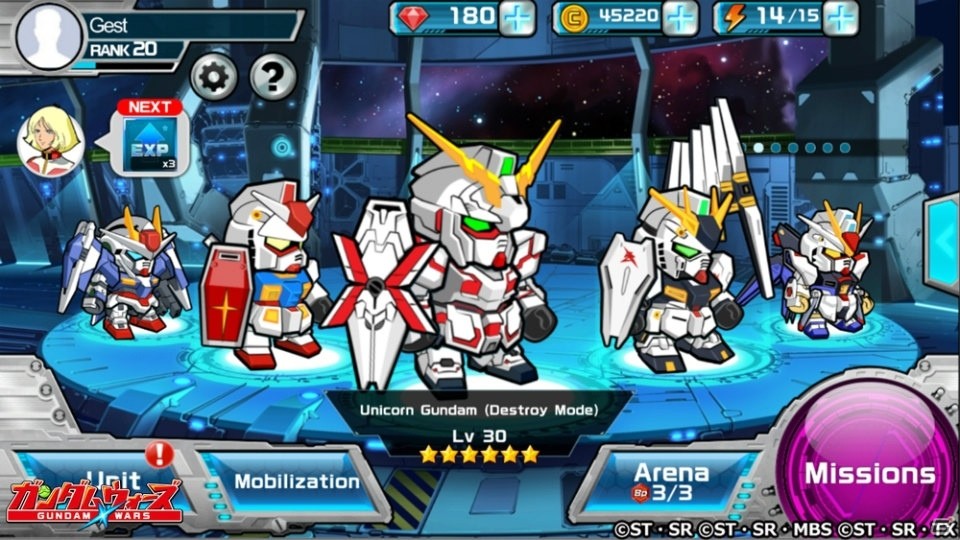 iOS/Android「LINE：ガンダム ウォーズ」モビルアーマーがついに味方に！英語版もリリース開始の画像2