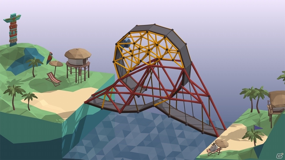 アクロバティックな橋づくりの時代がNintendo Switchに到来―橋建設シミュレーター「Poly Bridge」が配信開始の画像6