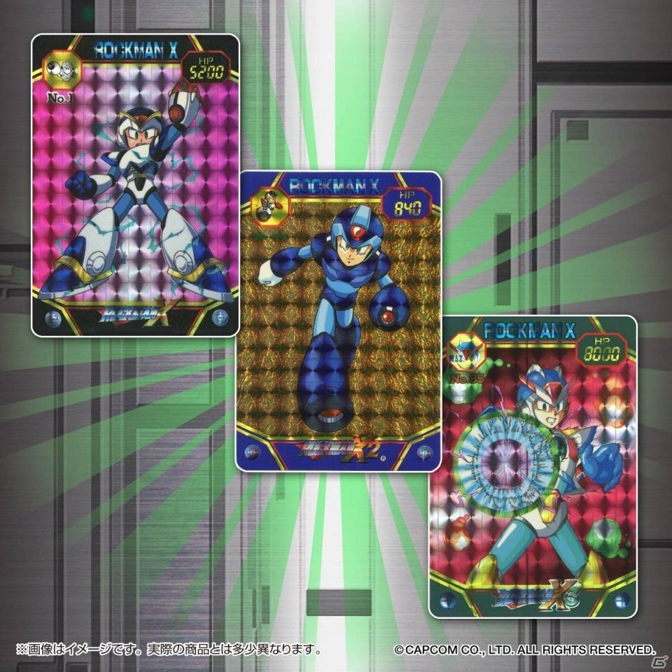 カードダス「ロックマンX」が現代に復活！メガミッション4も収録した「ロックマンX＆ロックマンXメガミッション セレクションボックス」の予約受付がスタートの画像9