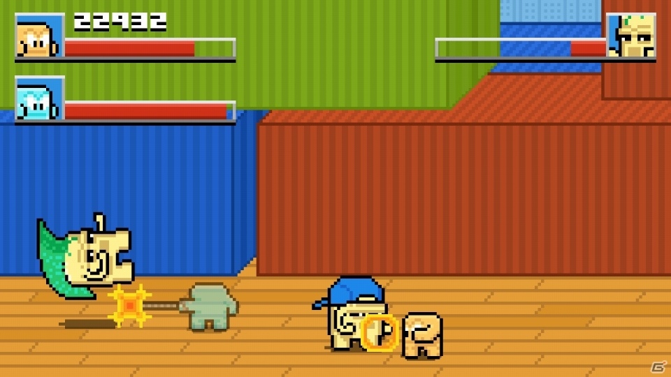 クラシックスタイルのストリートアクション「スクウェアボーイ リベンジファイト」がNintendo Switch向けに配信開始の画像2