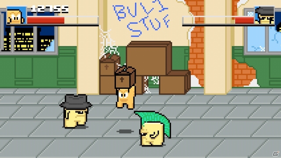 クラシックスタイルのストリートアクション「スクウェアボーイ リベンジファイト」がNintendo Switch向けに配信開始の画像7