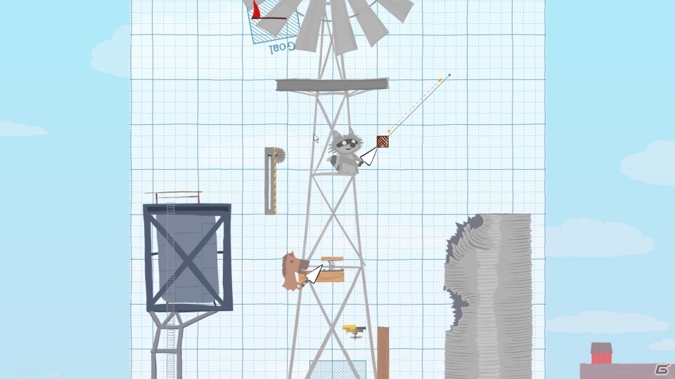 自分がナンバーワンになれるステージを作る快感―ハチャメチャパーティーアクション「Ultimate Chicken Horse」PS4版が配信開始！の画像4
