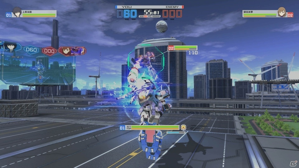 PS4/PS Vita「とある魔術の電脳戦機」体験版が配信開始！全13機体が使用できるCPU戦、チュートリアルモードが体験可能の画像1