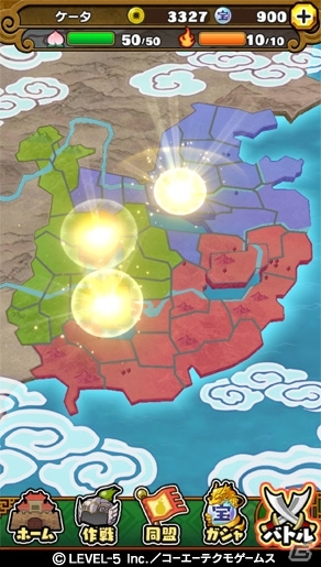 国盗り戦略RPG「妖怪三国志 国盗りウォーズ」がiOS/Android向けに今冬配信決定の画像6