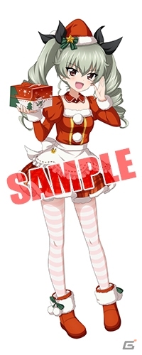 iOS/Android「ガールズ＆パンツァー 戦車道大作戦！」クリスマスイベント開催！新衣装に身を包んだ華や左衛門佐、カルパッチョらが登場の画像10