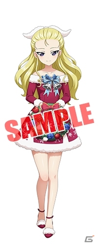 iOS/Android「ガールズ＆パンツァー 戦車道大作戦！」クリスマスイベント開催！新衣装に身を包んだ華や左衛門佐、カルパッチョらが登場の画像3