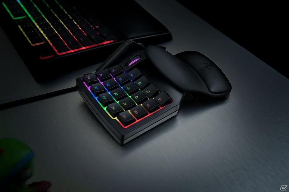 RAZER、MMOやFPSに最適な左手用キーパッド「Tartarus V2」を発売―8方向サムパッドとスクロールホイールを搭載しメカメンブレン機構を採用の画像2