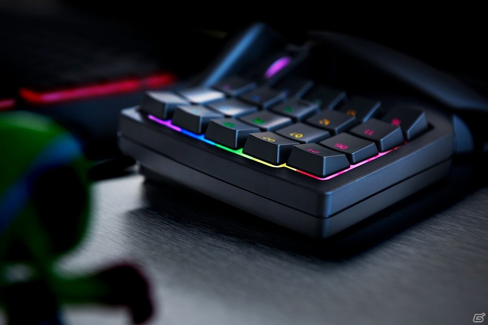 RAZER、MMOやFPSに最適な左手用キーパッド「Tartarus V2」を発売―8方向サムパッドとスクロールホイールを搭載しメカメンブレン機構を採用の画像3