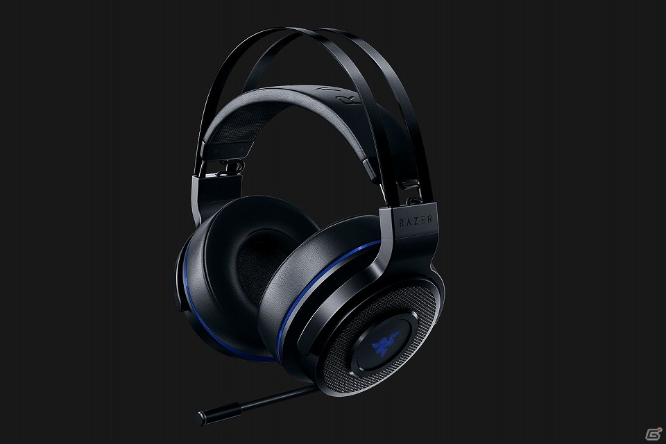 RAZER、PS4対応ワイヤレスサラウンドヘッドセット「Thresher Ultimate for PS4」を発売の画像1