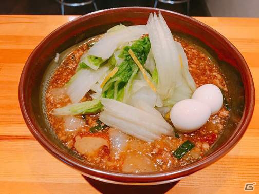 「ことのはアムリラート」あたりや食堂とのコラボレーションがスタート―白菜などをトッピングした“菜雷麺”を提供の画像2