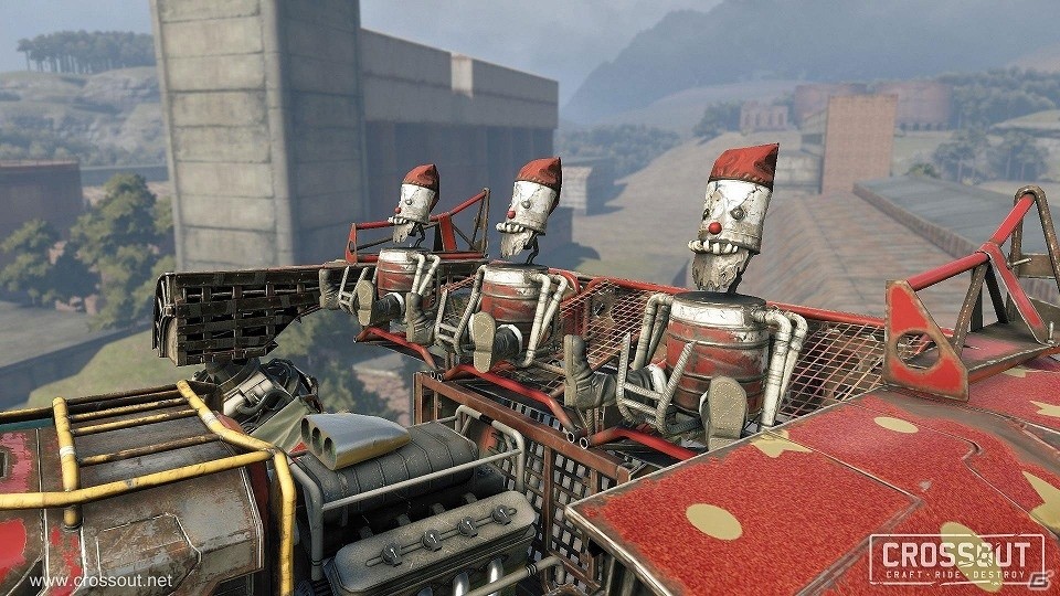 PC版「CROSSOUT」サンタのソリ型のホバーや赤い大型クローラーが手に入る「クリスマスイベント」が開催！の画像6