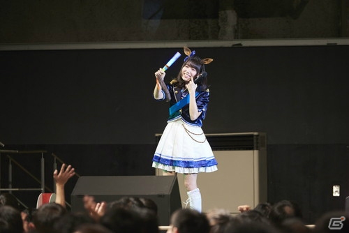 「ウマ娘 プリティーダービー 2017年ファイナルイベント＆アニメ新情報発表会 有明記念」レポート―レーストラックに見立てたステージ上でトークやライブで大盛り上がり！の画像23