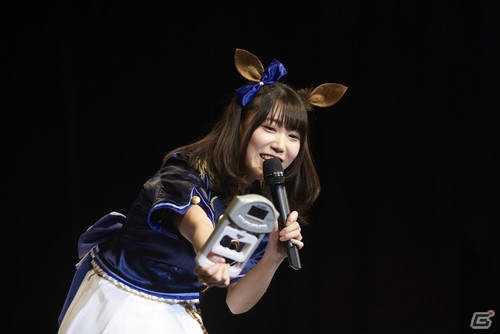 「ウマ娘 プリティーダービー 2017年ファイナルイベント＆アニメ新情報発表会 有明記念」レポート―レーストラックに見立てたステージ上でトークやライブで大盛り上がり！の画像26