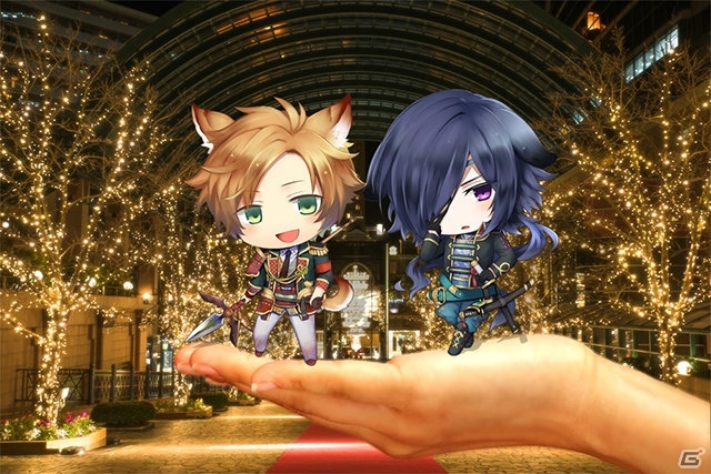 「戦刻ナイトブラッド」のちびキャラ武将と写真が撮れるARカメラアプリが配信開始！記念キャンペーンも実施の画像1