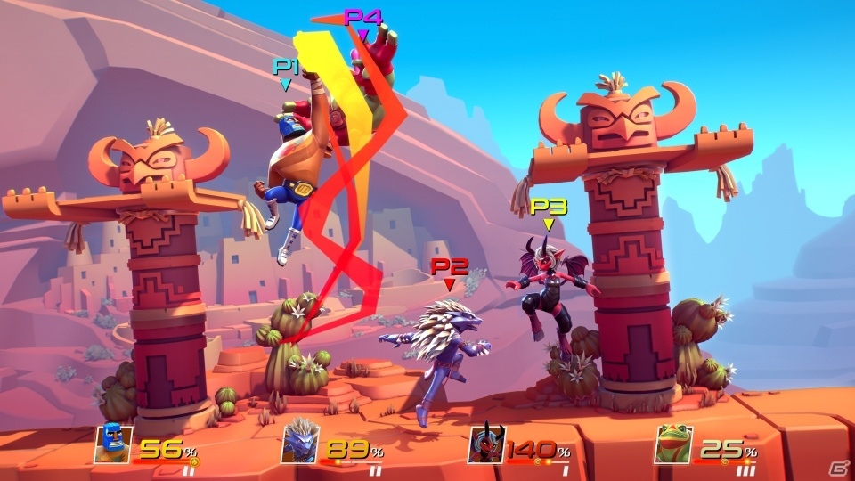 オンラインマルチパーティーアクションゲーム「Brawlout」Nintendo Switch版が配信開始！の画像2
