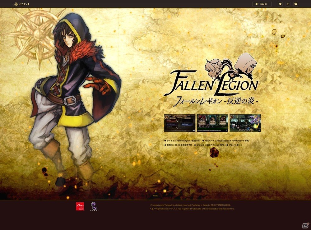主人公それぞれの視点で繰り広げられる2D横スクロール型アクションRPG「Fallen Legion」シリーズ2タイトルがPS4で配信決定！の画像16
