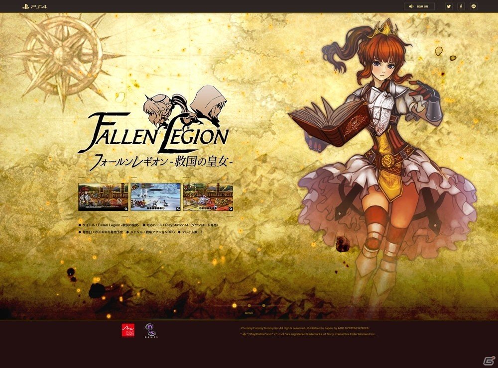 主人公それぞれの視点で繰り広げられる2D横スクロール型アクションRPG「Fallen Legion」シリーズ2タイトルがPS4で配信決定！の画像17