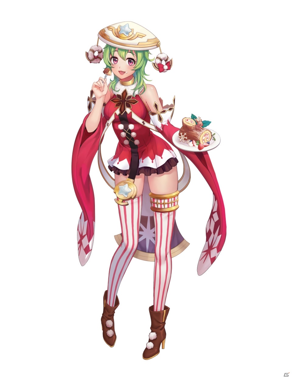 iOS/Android「ルナプリ from 天使帝國」サンタコスチュームのキャラクターが登場！クリスマスイベントも開催中の画像2